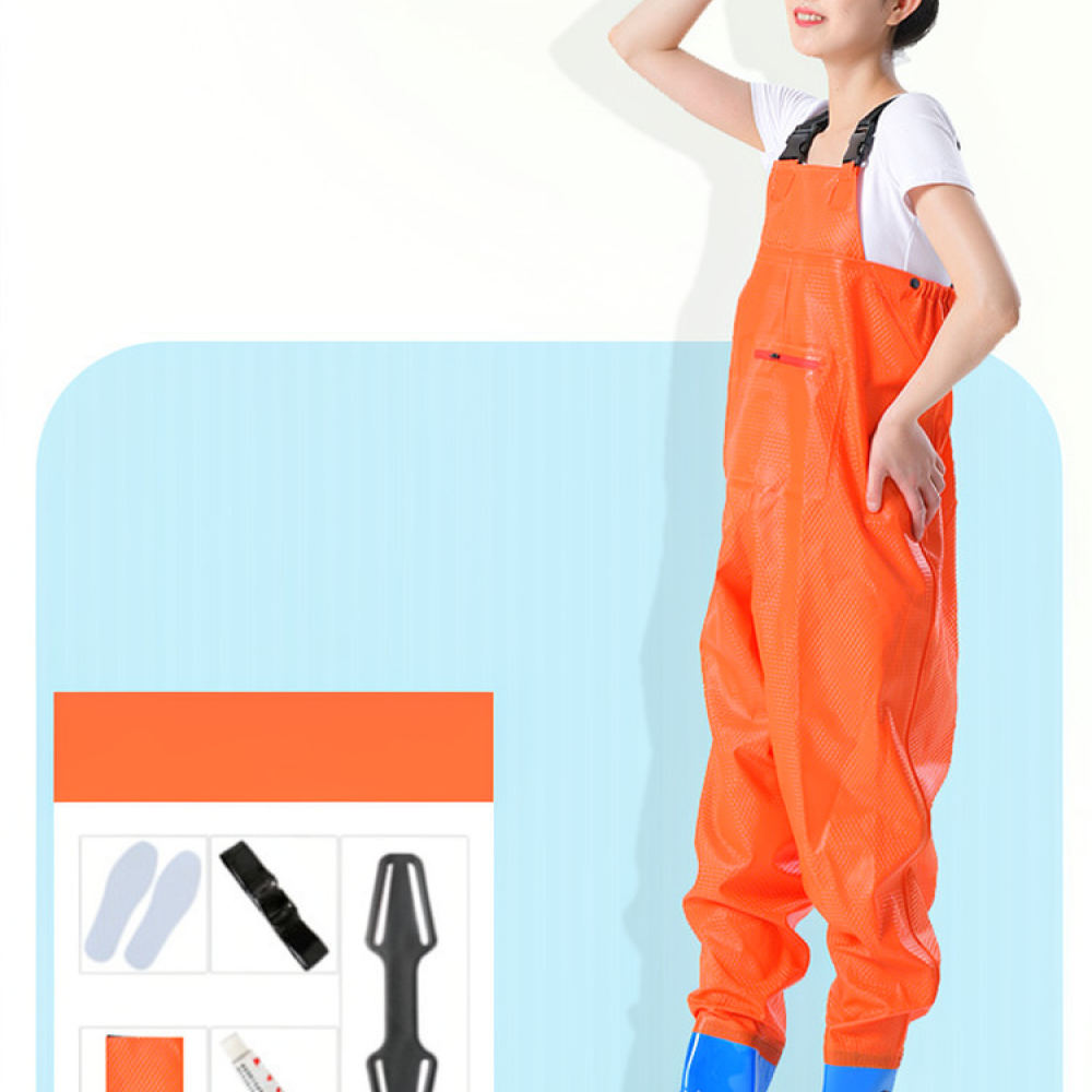 Lightweight Wading Overalls Fi - đánh giá và giá Fishing Pants Waterproof