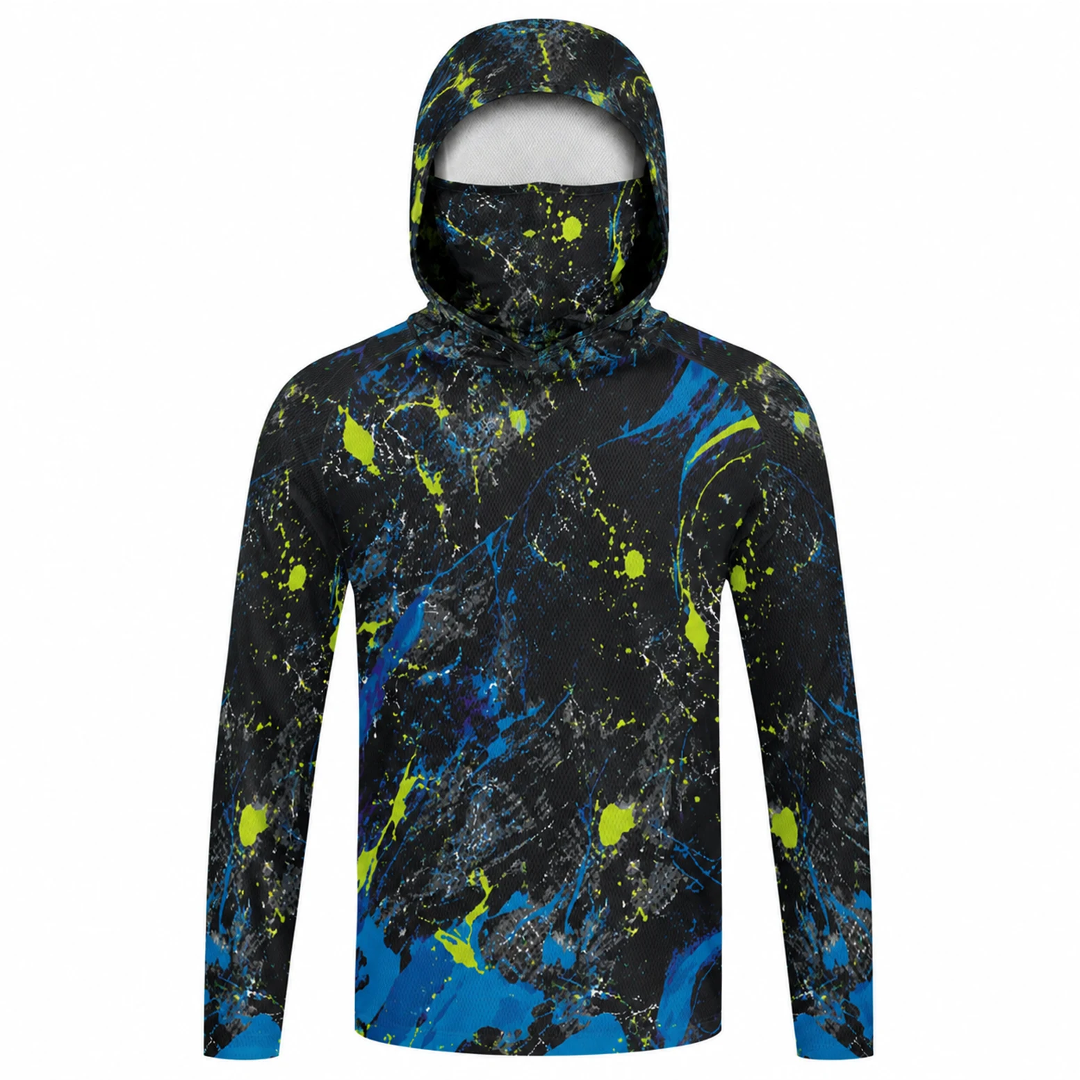 Men Hooded Fishing Shirt Long  - đánh giá và giá Fishing Shirt Uv Protection