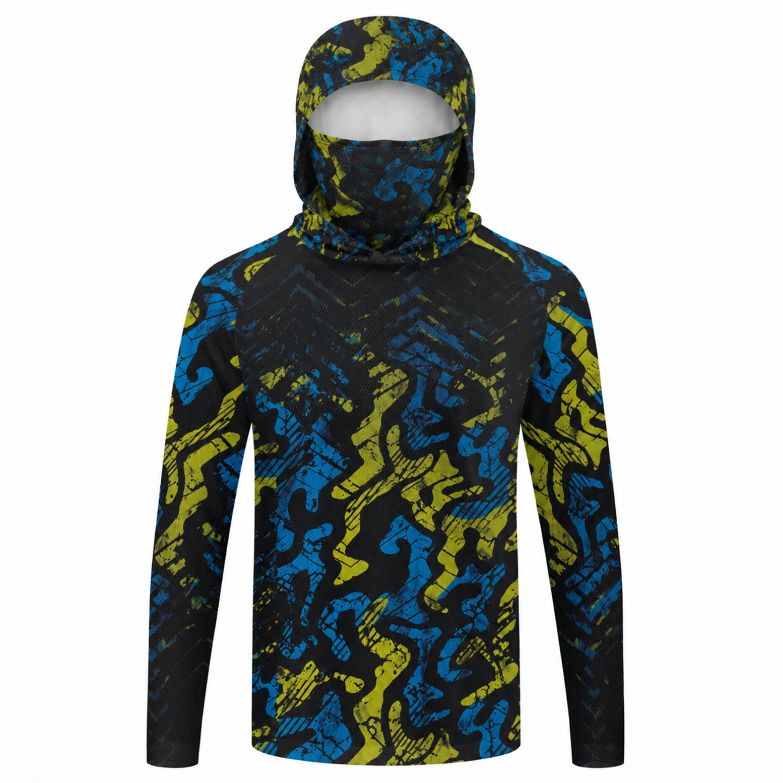 Men Hooded Fishing Shirt Long  - đánh giá và giá Fishing Shirt Uv Protection