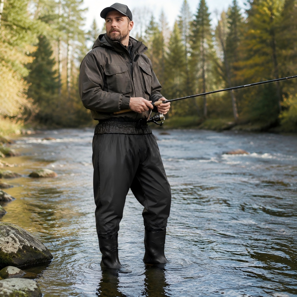 Waist High Fishing Waders for  - đánh giá và giá Fishing Pants Waterproof